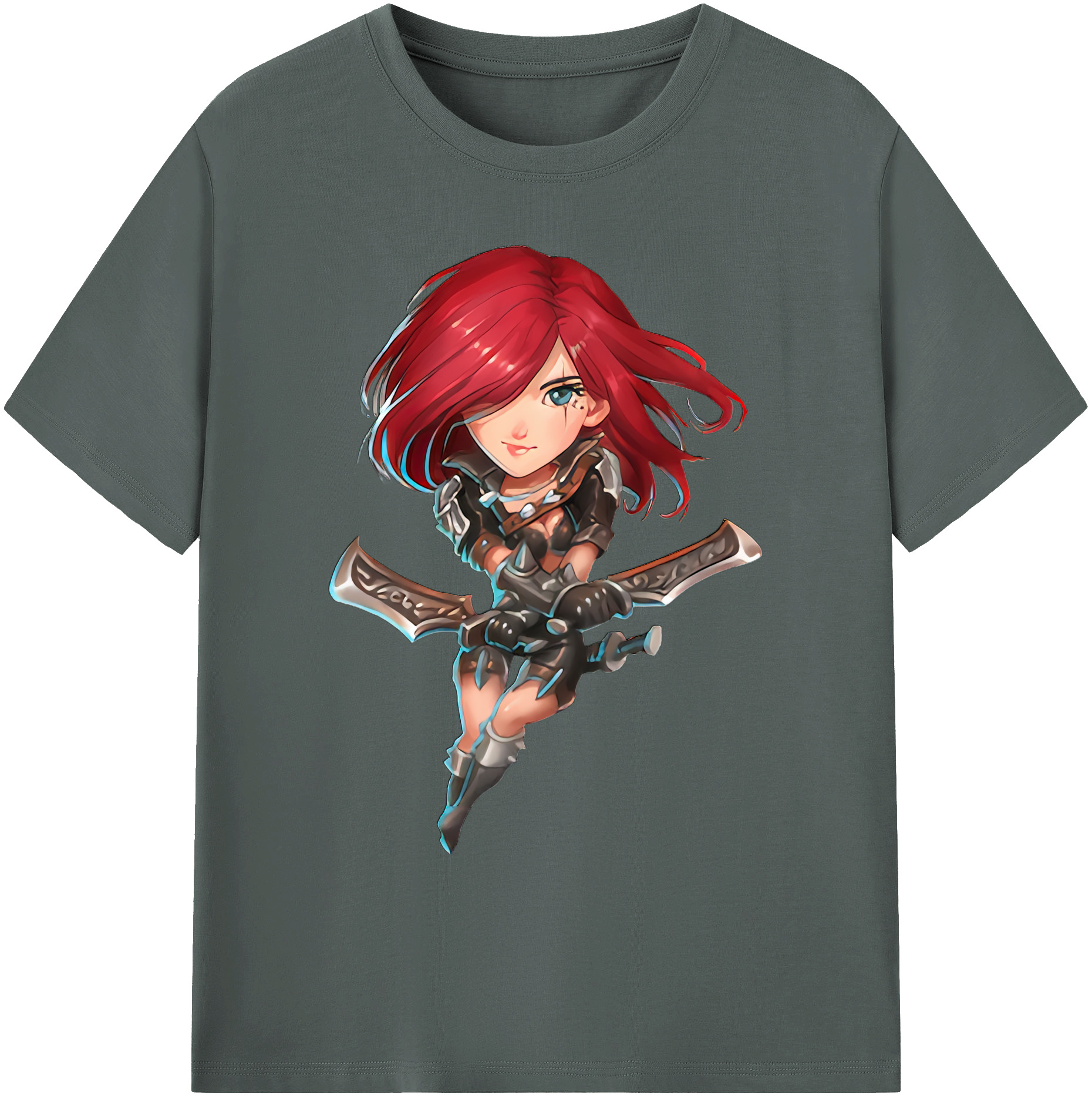 リーグ・オブ・レジェンド League of Legends LOL 綿100％ メンズ半袖Tシャツ｜肌触りやわらか＆通気性